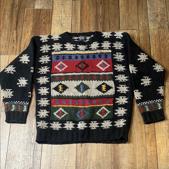 Woolrich Sweaters - Woolrich vintage Multicolor Patterned Crewneck Sweater